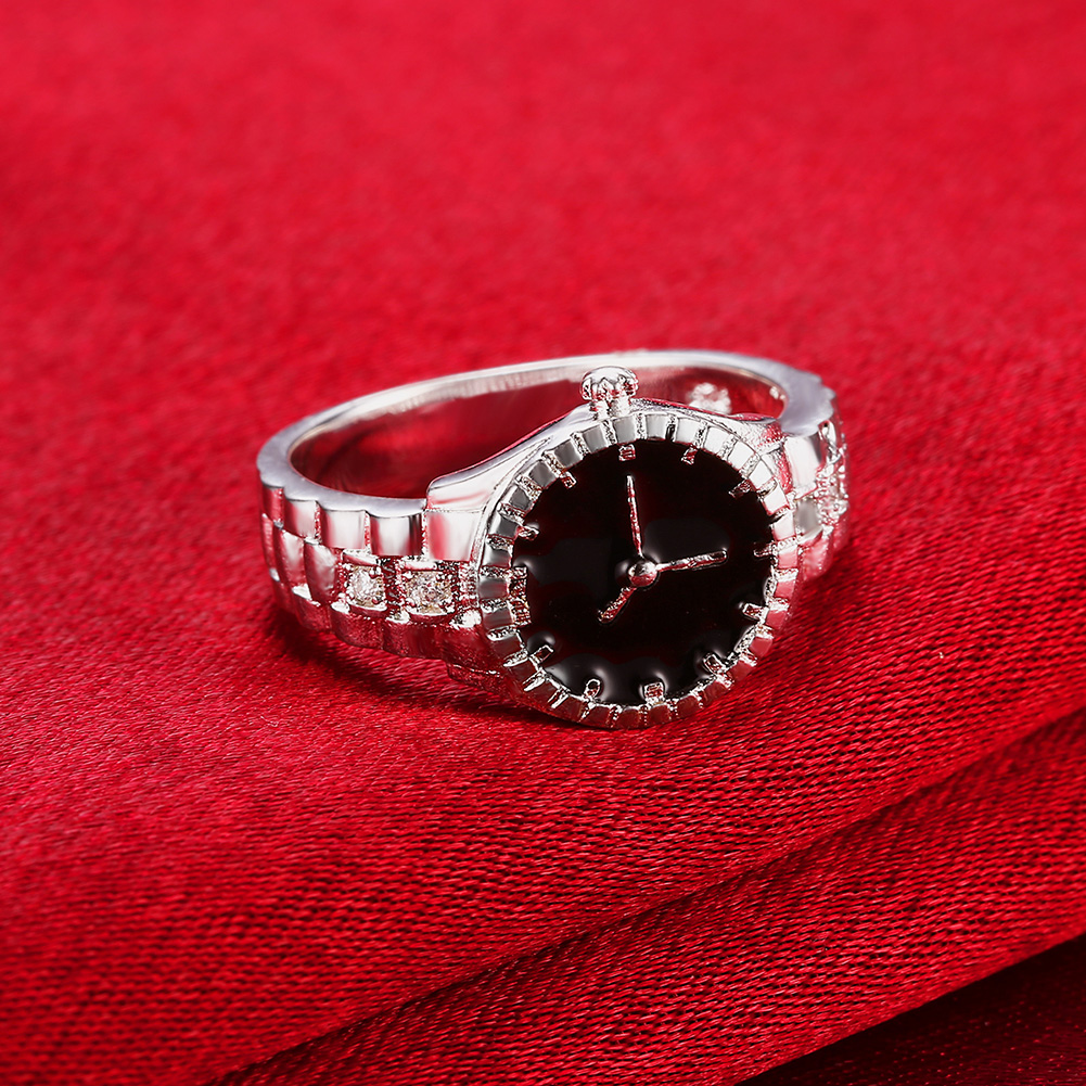 Fine Jewelry Watches Women - 925 Sterling Silver jam tangan Zirkon