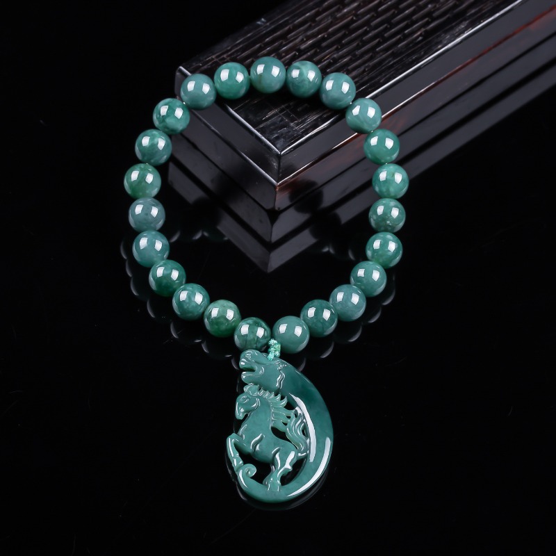 Jewelry & Watches Ltd - Gelang Rajutan Tangan Manik-manik Kuda Zodiak