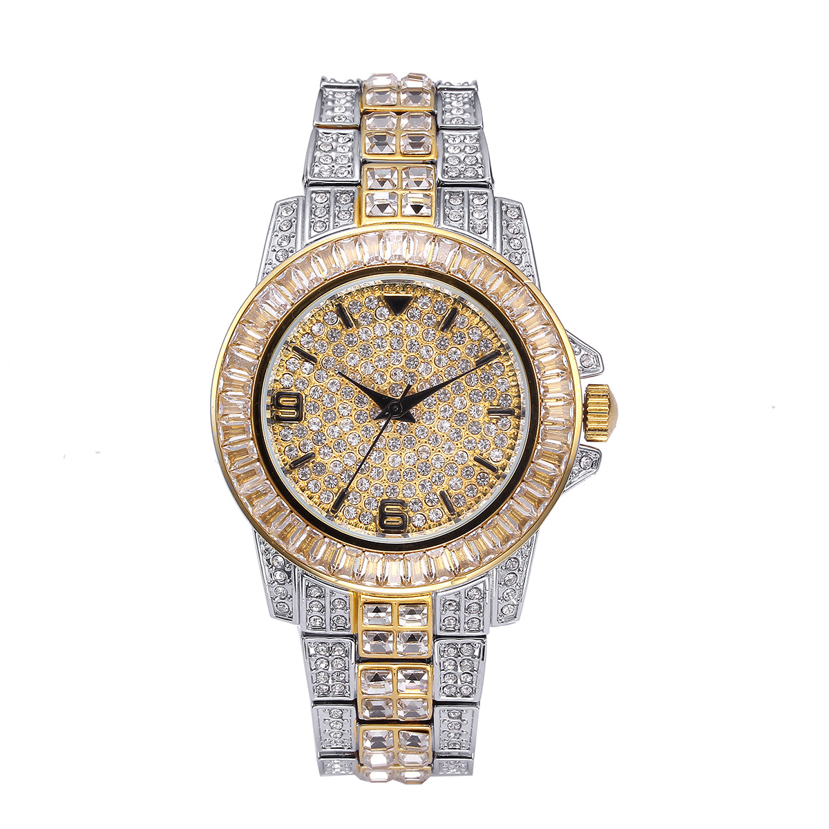 Jewelry Watches Men - Jam Tangan Quartz Batu Mewah untuk