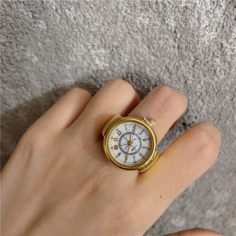 Unique Jewelry Watches - Jam Cincin Gaya Trendy Ins Retro
