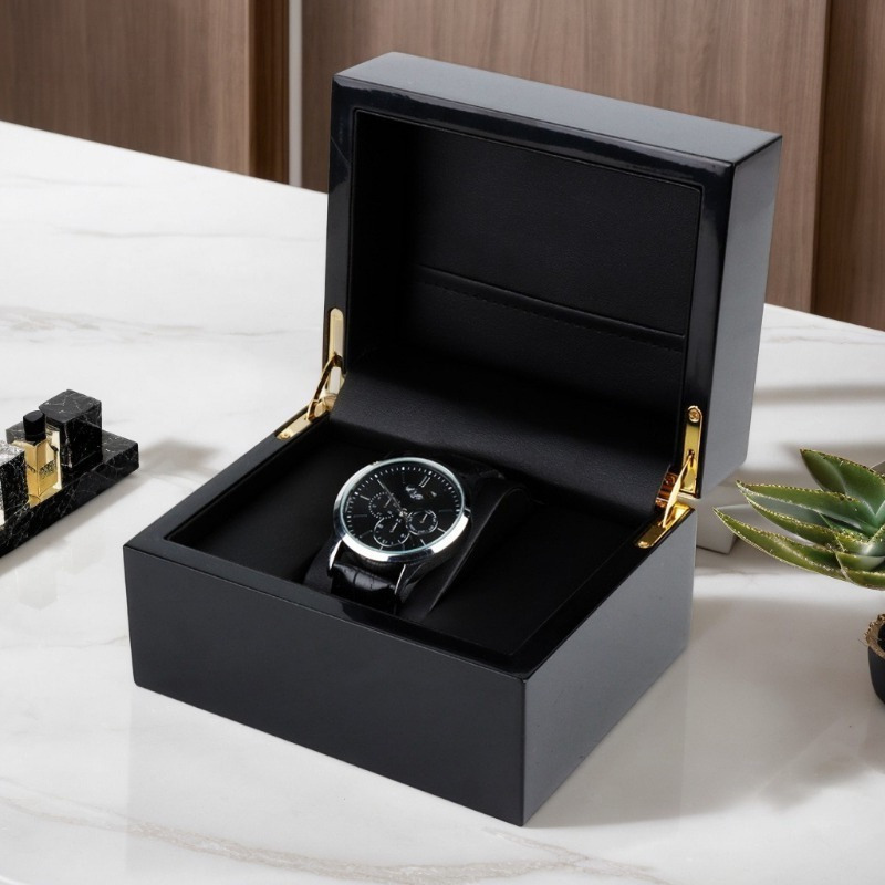 Best Jewelry Watches - Kotak Penyimpanan Jam Tangan Hitam Berkualitas