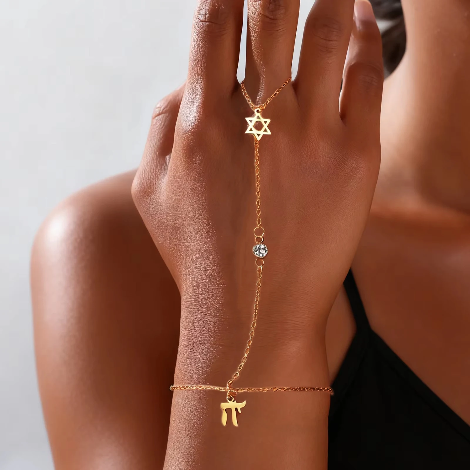 Jewelry & Watches Ltd - Gelang Jari Baja Anti Karat Bintang