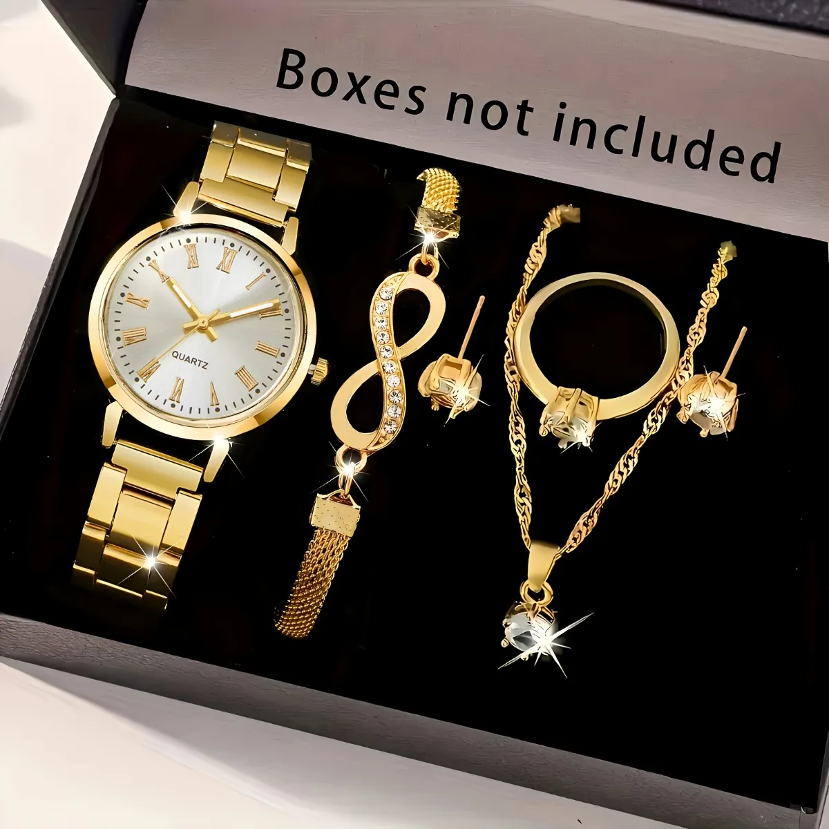 Jewelry Box Watches Bracelets - 20266 Buah/Set Jam Tangan Kuarsa Wanita