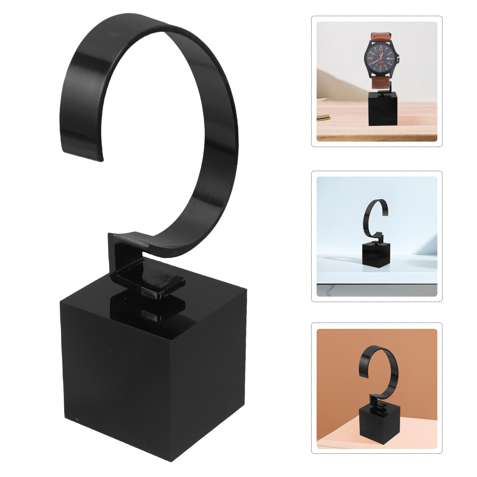 Watches Jewelry Holder - 1Pcs Rak Display Jam Tangan Akrilik