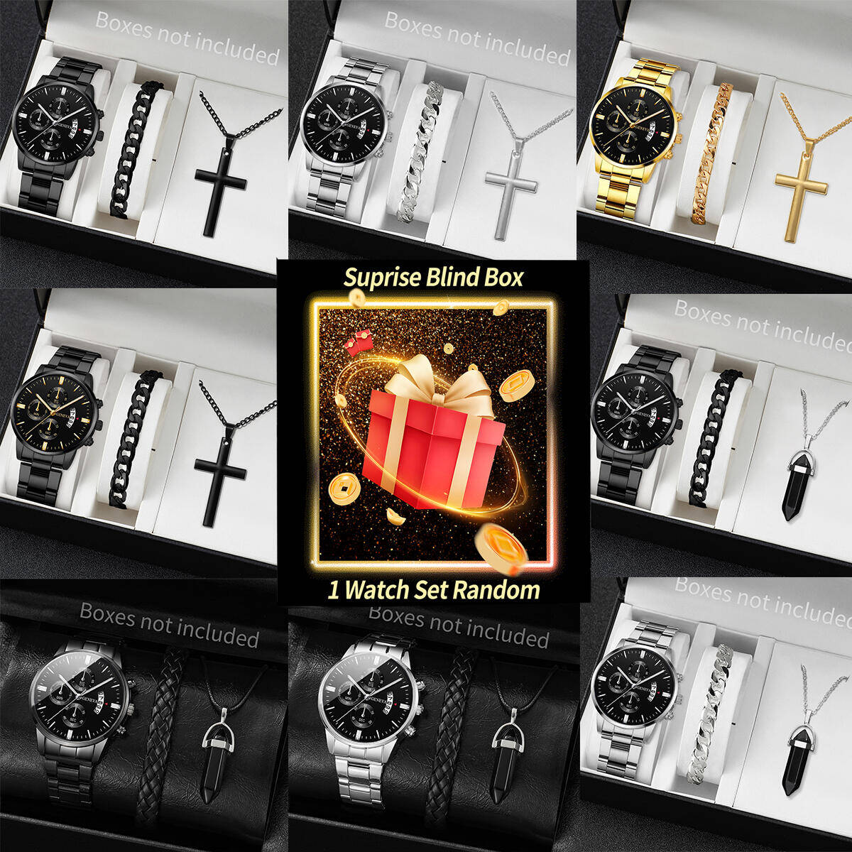 Jewelry And Watches - Jam Tangan Misteri Kejutan Kotak Buta-3