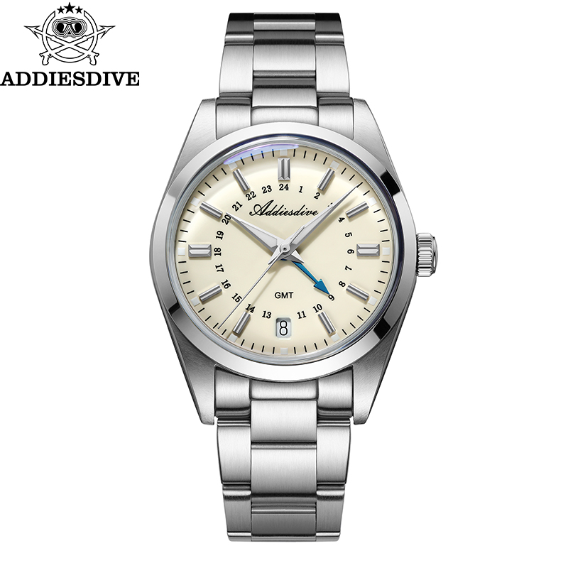 Jewelry And Watches - ADDIESDIVE Jam Tangan GMT Mewah 36Mm