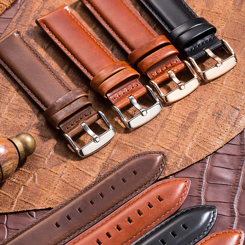 Tali Jam Tangan Kulit Asli Kua - Daniel Wellington Watches & Jewelry Online Store ulasan dan harga