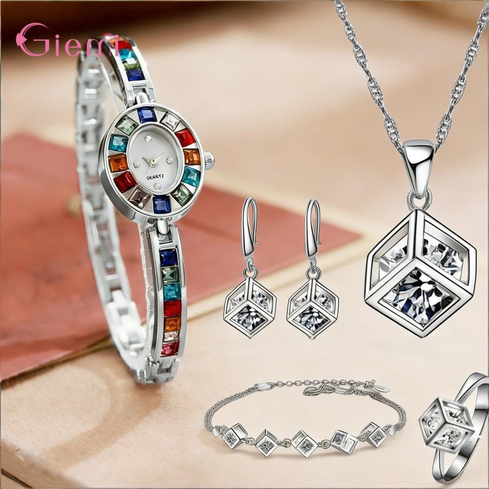 Set Jam Tangan Anting Kalung Z - Best Jewelry Watches ulasan dan harga