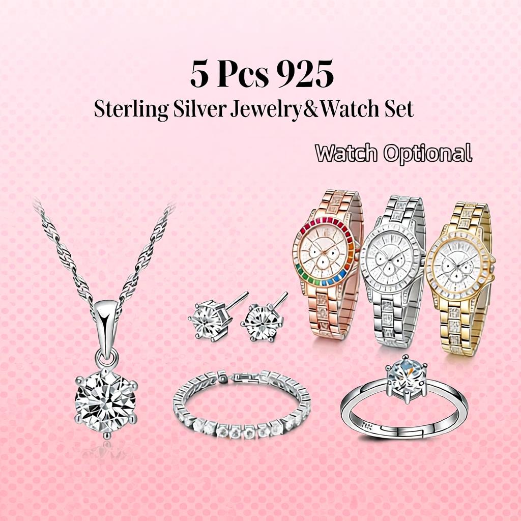 Set Jam Tangan Anting Kalung Z - Best Jewelry Watches ulasan dan harga
