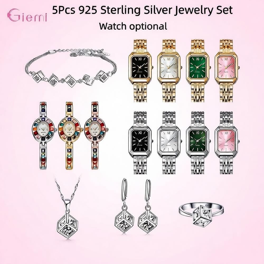 Set Jam Tangan Anting Kalung Z - Best Jewelry Watches ulasan dan harga