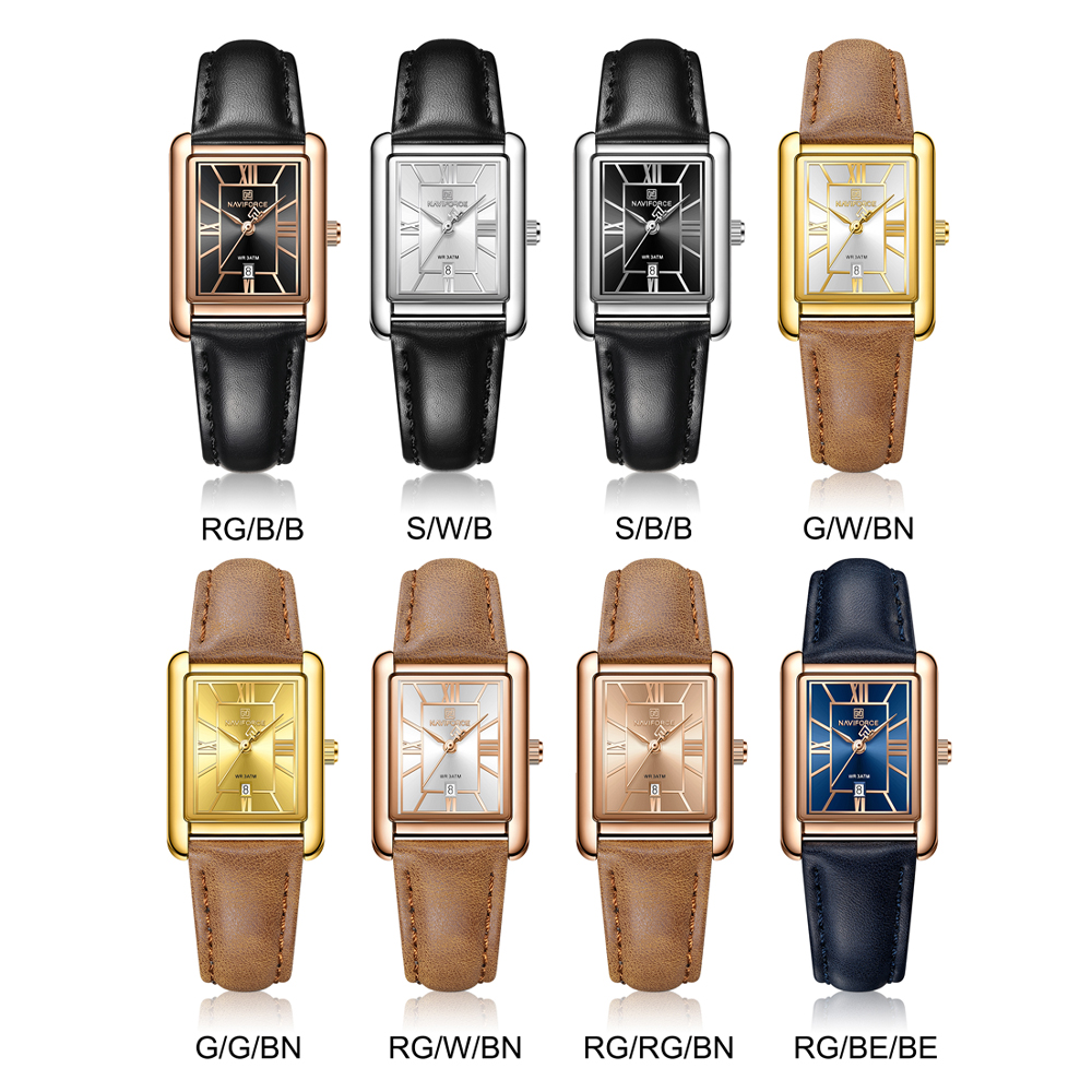 NAVIFORCE Jam Tangan Kuarsa Pe - Jewelry Like Watches ulasan dan harga