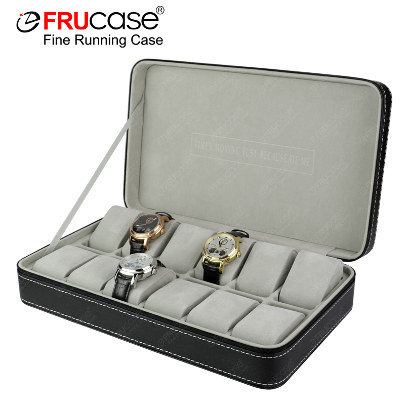 FRUCASE kotak jam tangan kulit - Best Jewelry Watches ulasan dan harga