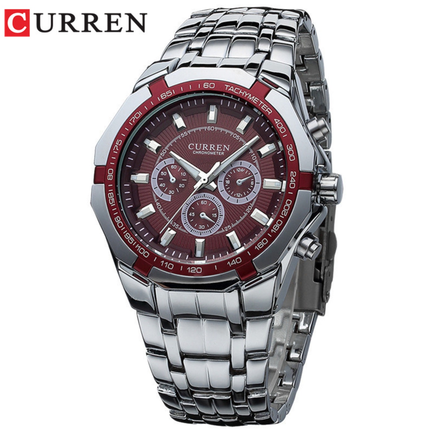 CURREN Jam Tangan Pria Olahrag - Jewelry And Watches ulasan dan harga