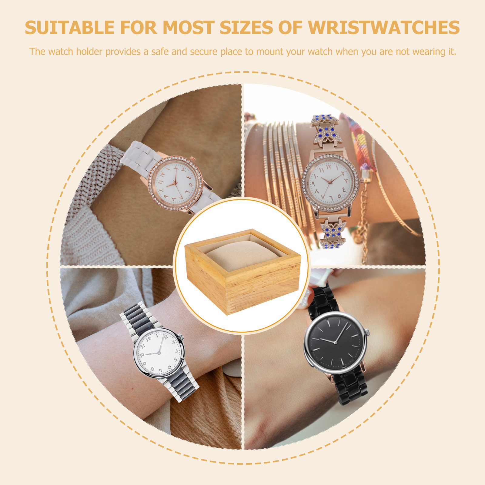Stand Display Jam Tangan Tungg - Watches Jewelry Holder ulasan dan harga