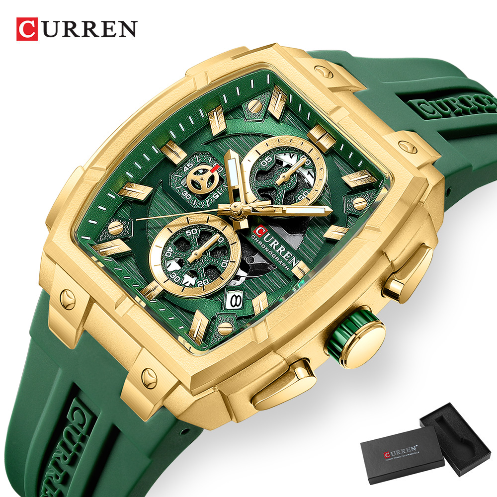 Jam Tangan Mewah Vintage CURRE - Jewelry And Watches ulasan dan harga