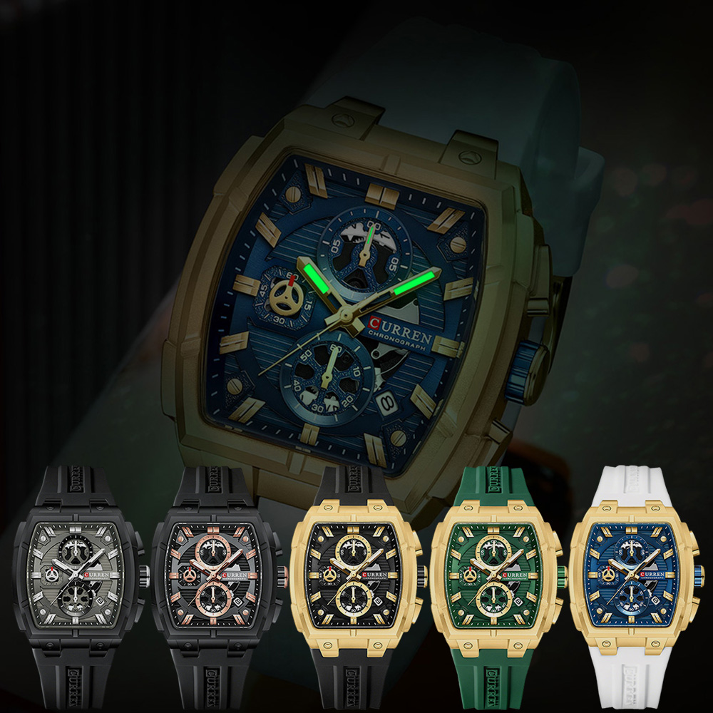 Jam Tangan Mewah Vintage CURRE - Jewelry And Watches ulasan dan harga