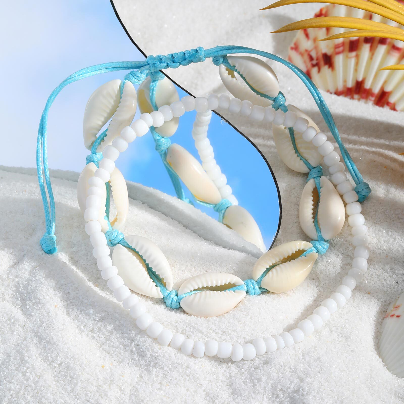 Gelang kaki rantai manik-manik - Jc Jewelry & Watches Reviews ulasan dan harga