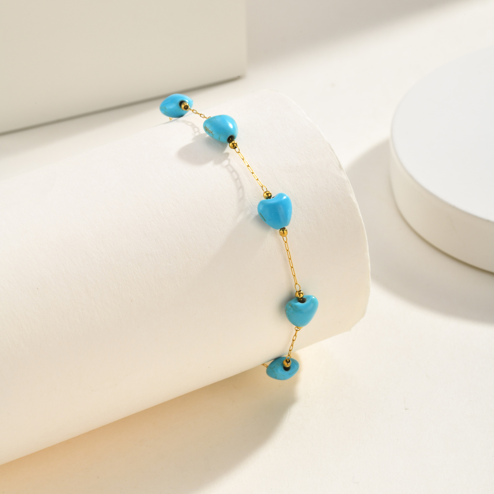 Gelang Kaki Hati Turquoise, Ra - Jc Jewelry & Watches Reviews ulasan dan harga