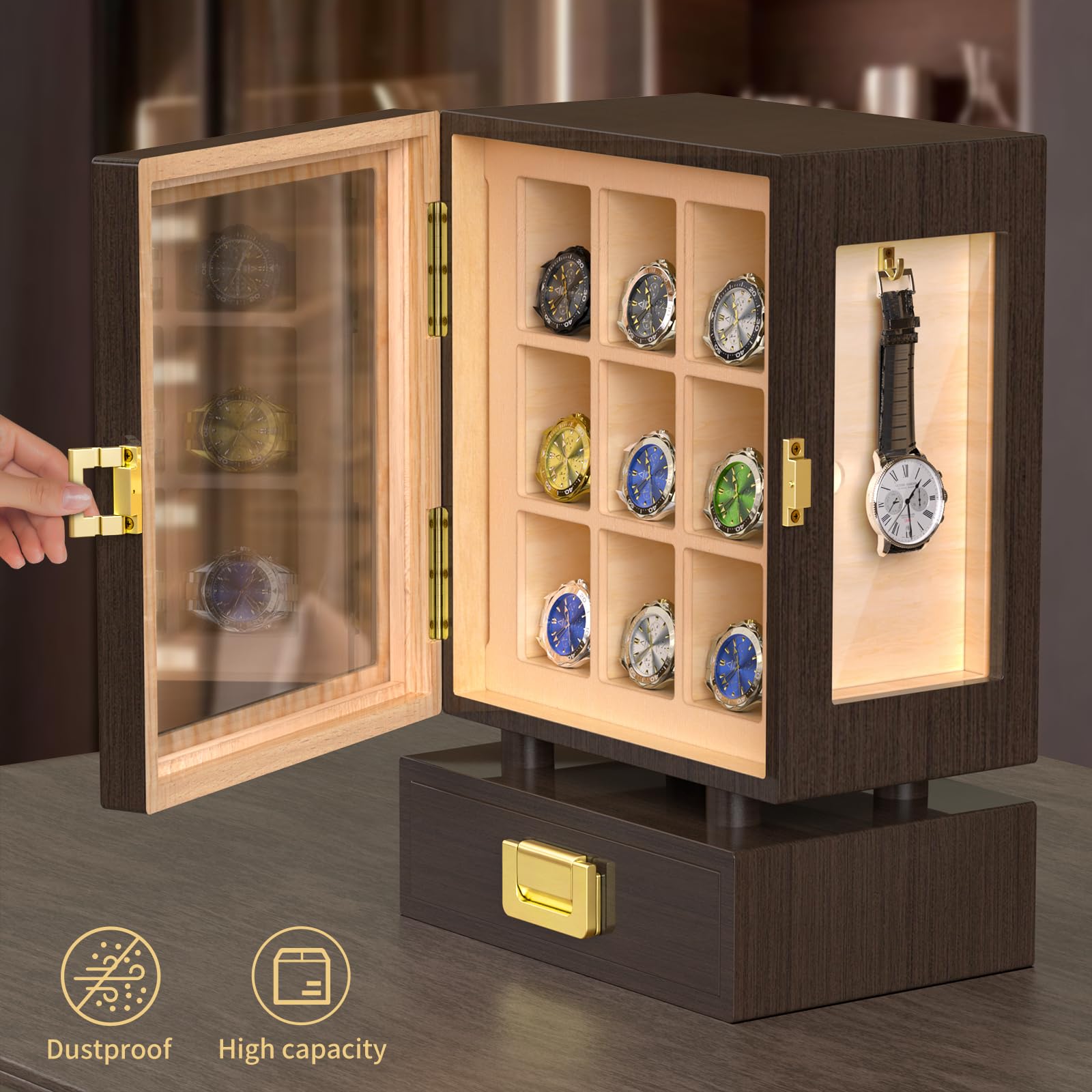 Kotak Penyimpanan Jam Tangan K - Watches & Jewelry Lvmh ulasan dan harga