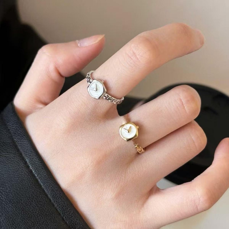 Cincin Unik Berbentuk Jam Tang - Unique Jewelry Watches ulasan dan harga