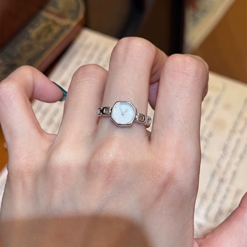 Cincin Unik Berbentuk Jam Tang - Unique Jewelry Watches ulasan dan harga