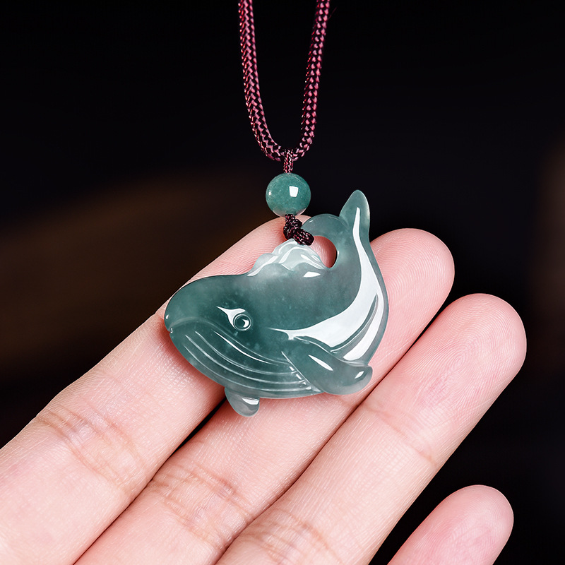Kalung Liontin Paus dari Batu  - Jewelry & Watches Ltd ulasan dan harga
