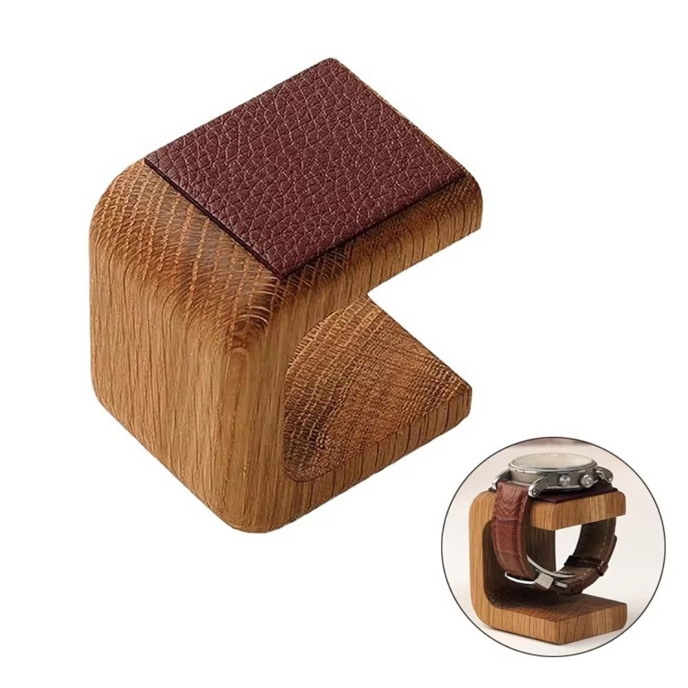Tempat Jam Tangan Kayu Solid B - Watches Jewelry Holder ulasan dan harga