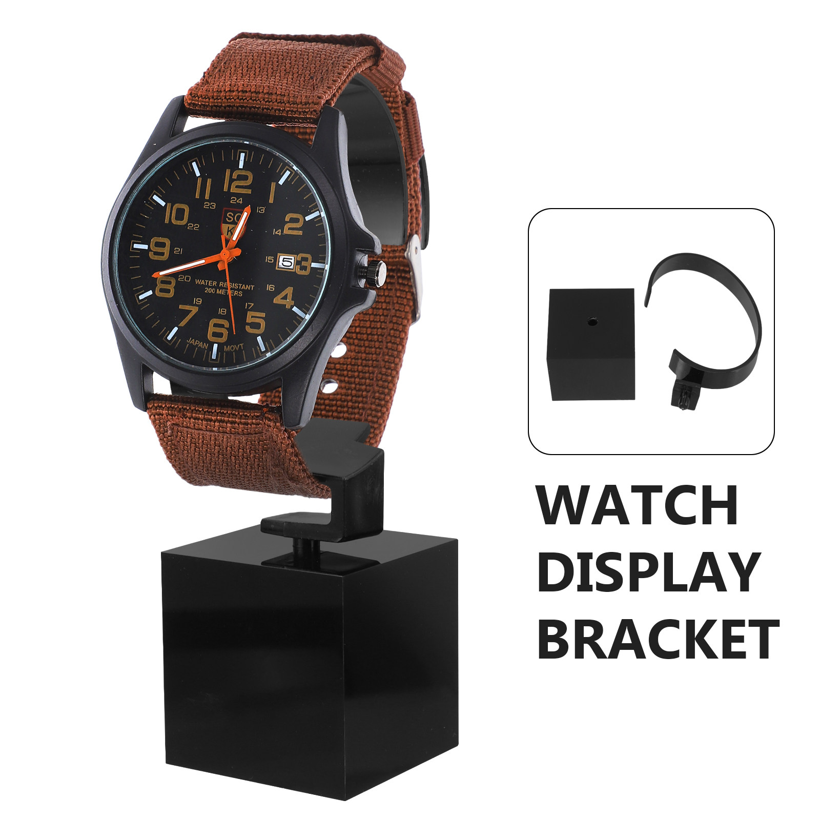 1Pcs Rak Display Jam Tangan Ak - Watches Jewelry Holder ulasan dan harga