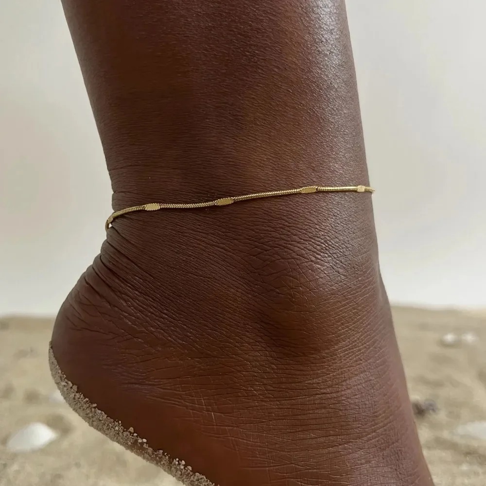 Gelang Kaki Rantai Ular Tipis  - Jc Jewelry & Watches Reviews ulasan dan harga