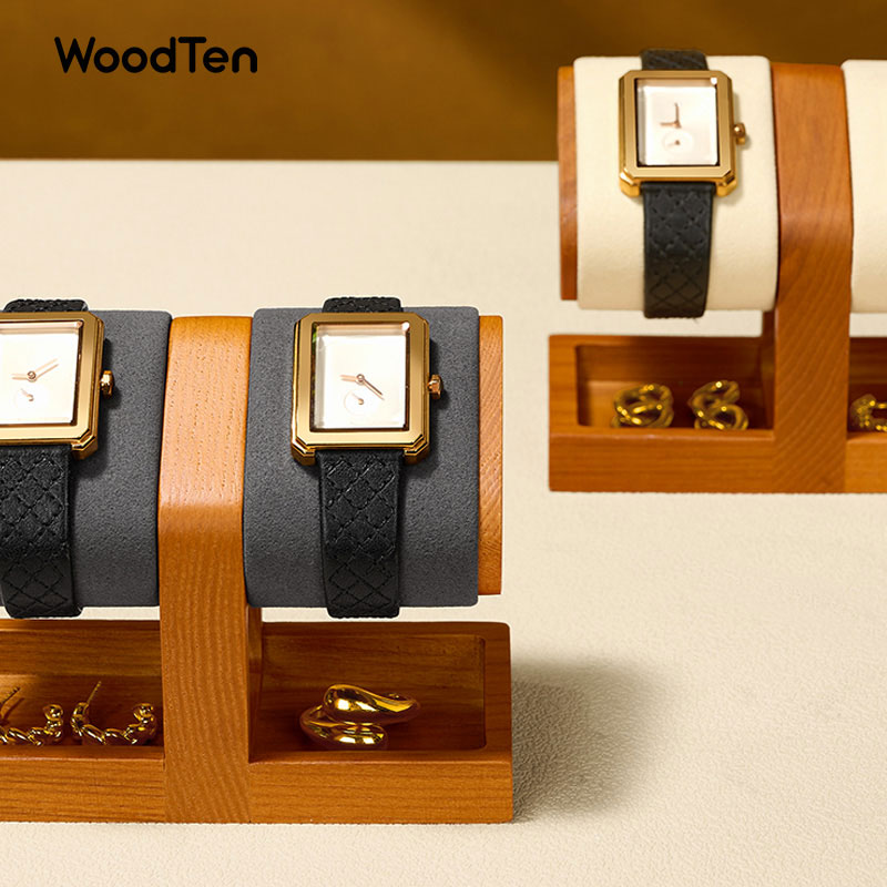 Rak Jam Tangan Kayu WoodTen, T - Watches Jewelry Holder ulasan dan harga