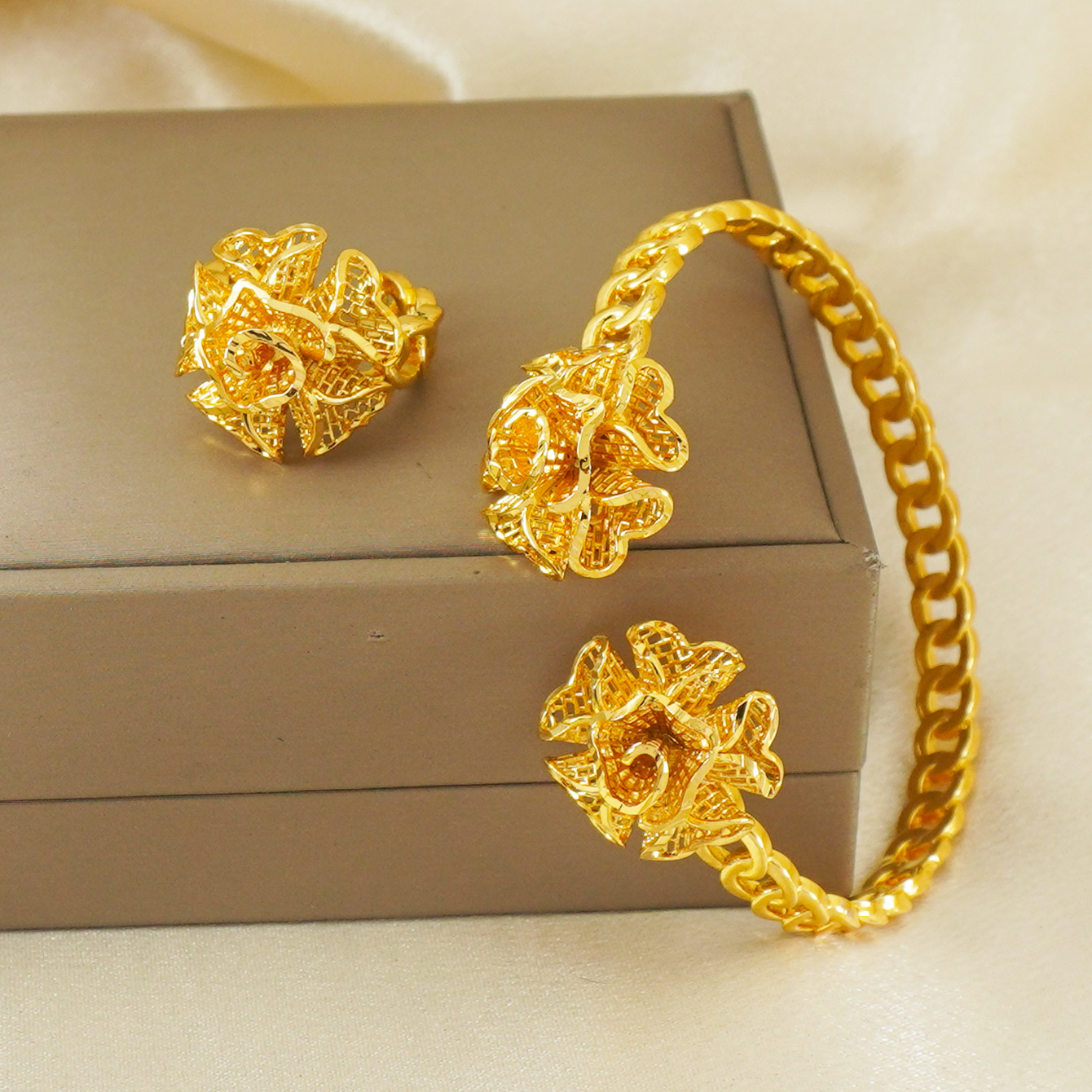 Gelang tembaga berlapis emas t - Best Jewelry Watches ulasan dan harga