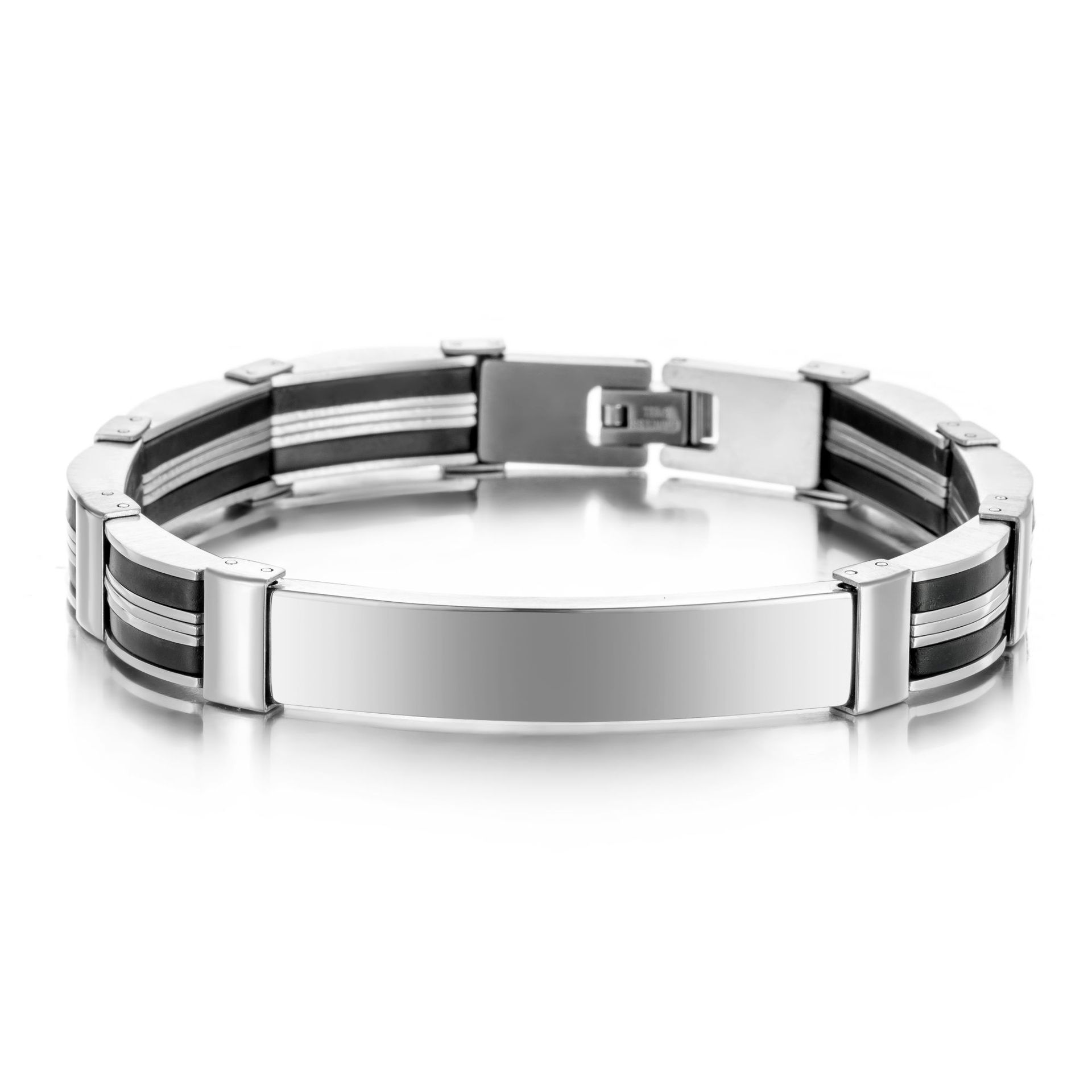 Gelang Baja Tahan Karat Pria d - Jewelry Watches Men ulasan dan harga
