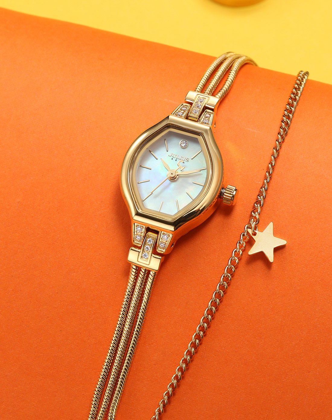Jam Tangan Perhiasan Gelang Mi - Jewelry Box Watches Bracelets ulasan dan harga