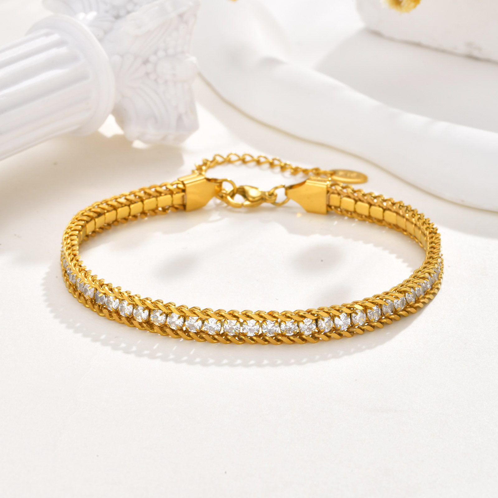Vnox Gelang Kaki Rantai Wanita - Jc Jewelry & Watches Reviews ulasan dan harga
