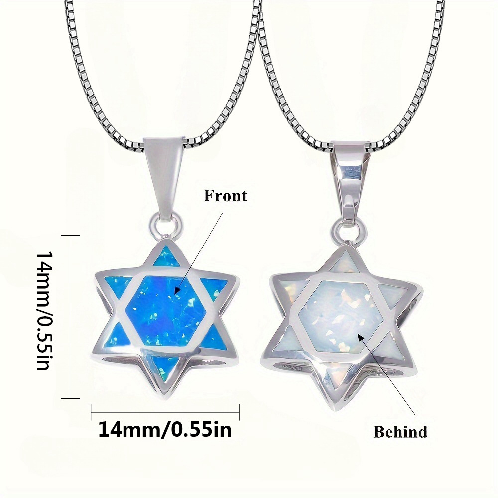 Kalung Liontin Opal Bintang Da - Jewelry & Watches Ltd ulasan dan harga