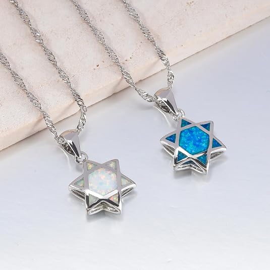 Kalung Liontin Opal Bintang Da - Jewelry & Watches Ltd ulasan dan harga