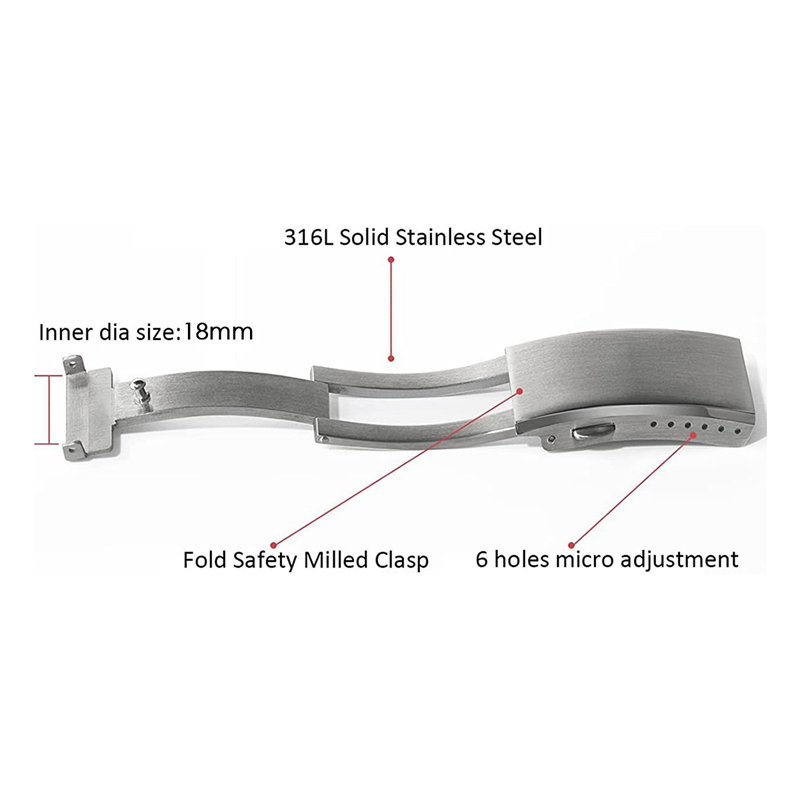 Gesper Jam Tangan Lipat Pengam - Watches & Jewelry Lvmh ulasan dan harga