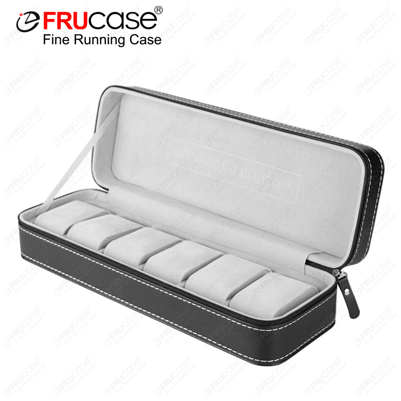 FRUCASE Kotak Jam Tangan Hitam - Best Jewelry Watches ulasan dan harga