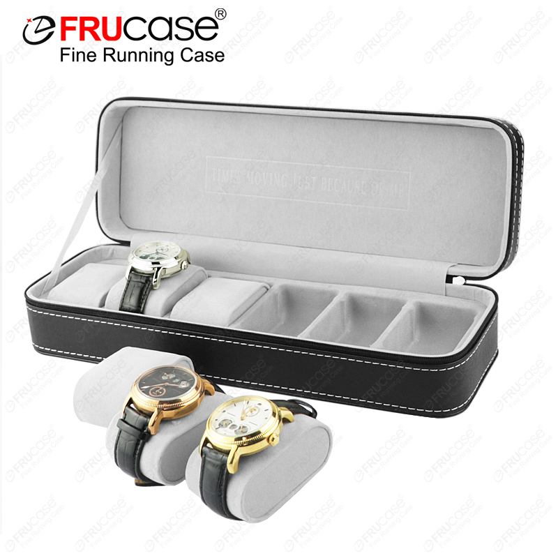 FRUCASE Kotak Jam Tangan Hitam - Best Jewelry Watches ulasan dan harga